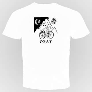   Shirt 1943 Bike Acid Party Trance Halloween Witch Cool Crazy  