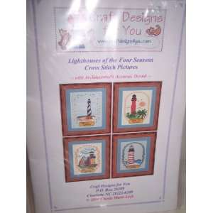   Four Seasons Cross Stitch Patterns (Leaflet) Cherie Marie Leck Books