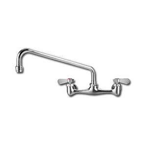  Whitehaus 12 Inch Wall Mount Laundry Faucet WHFS812 Chrome 