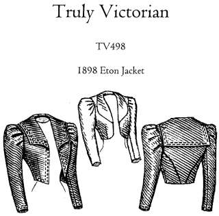 Truly Victorian Sewing Pattern 498 ~