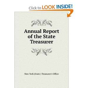   of the State Treasurer New York (State ) Treasurers Office Books