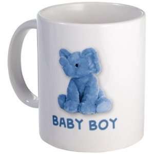  Creative Clam Blue Baby Boy Elephant Toy On An 11oz 