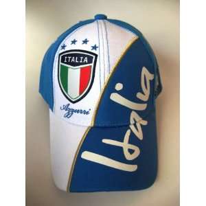 ITALY SOCCER TEAM HAT:  Sports & Outdoors