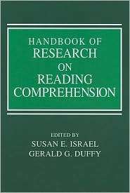 Handbook of Research on Reading Comprehension, (0805862005), Susan E 