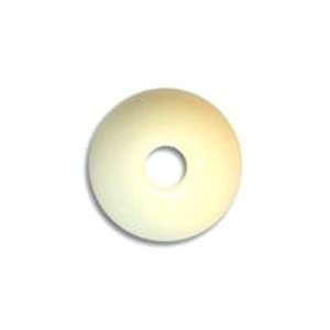  10mm Ivory Opaque Polished Round Acrylic Beads Arts 