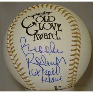   Gold Glove Baseball Orioles PSA   Autographed MLB Gloves Sports