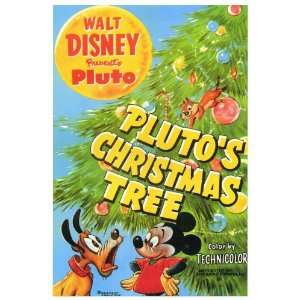  Pluto s Christmas Tree (1952) 27 x 40 Movie Poster Style A 