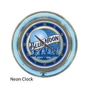  Blue Moon Brewery Beer Neon Clock 18