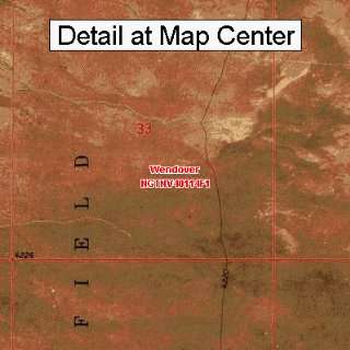  USGS Topographic Quadrangle Map   Wendover, Nevada (Folded 