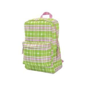  Pink Green Plaid Backpack Toys & Games