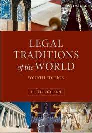   in Law, (0199580804), Patrick Glenn, Textbooks   