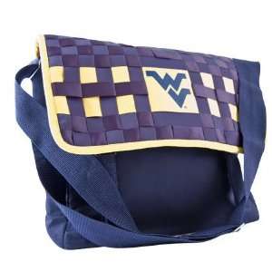  West Virginia Mountaineers Messenger Bag: Sports 