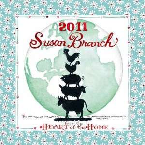   : Susan Branch Heart of the Home 2011 Wall Calendar: Office Products