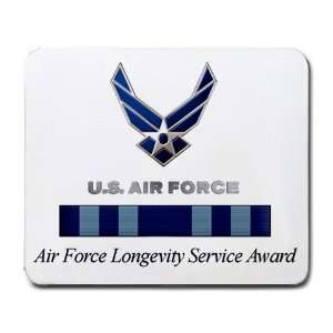  Air Force Longevity Service Award Mouse Pad: Office 