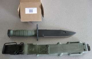 NEW Ontario 6220 M 9 M9 OD Survival Knife Bayonet Boxed  