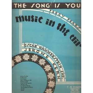  Sheet Music The Song Is You Peggy Fears 33 Everything 
