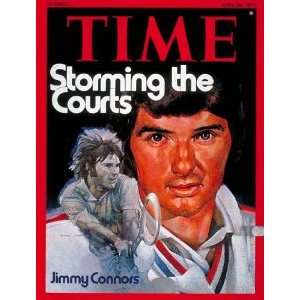  Jimmy Connors by TIME Magazine. Size 11.00 X 14.00 Art 