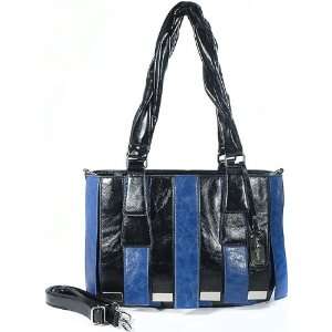   OSA615 BLACK&BLUE Sac O Grande Gladiator Handbag