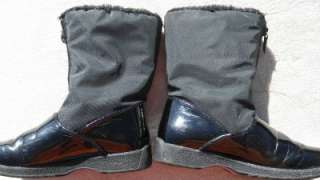 TOTES BLACK HEARTS SNOWBOOTS GIRLS SIZE 12M; GREAT PLAY BOOTS  