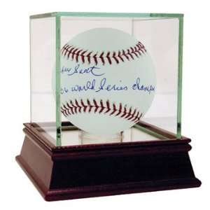  Rafael Santana Autographed 1986 World Series Champs MLB 