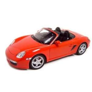  Porsche Boxster S Convertible Red Diecast 1:18 Welly 