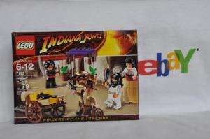 New & Sealed Lego 7195 Indiana Jones Ambush in Cairo 4 MiniFigs mini 
