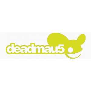  DeadMau5 Band LOGO   6 YELLOW   Vinyl Decal Sticker 