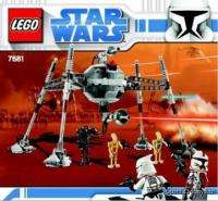   LEGO SEPARATIST SPIDER DROID SET #7681 STAR WARS CLONE WARS 100% XMAS