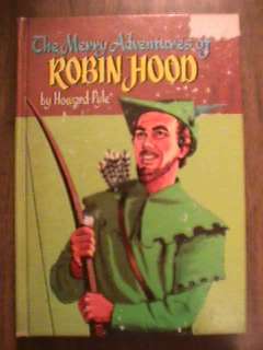 whitman book 1610 the merry adventures of robin hood by howard pyle 