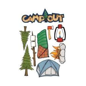  Quick Cropper Themed Die Cuts   Camping Arts, Crafts 