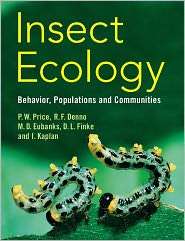 Insect Ecology Behavior, Populations and Communities, (052154260X), P 