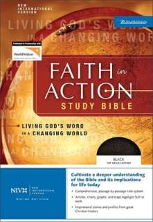   Faith in Action Study Bible, Thumb Indexed by 