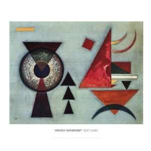  Weiches Hart, c.1927 by Wassily Kandinsky 34x28: Home 