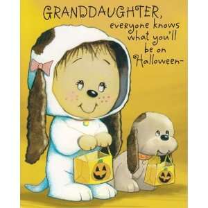  Halloween Card Granddaughter Everyone Knows What Youll 
