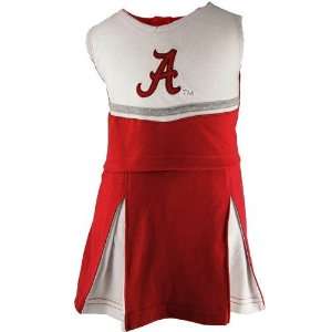  Alabama Crimson Tide Crimson Preschool 3 piece Cheerleader 