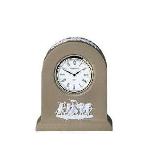  Wedgwood Jasperware Grecian Clock Taupe
