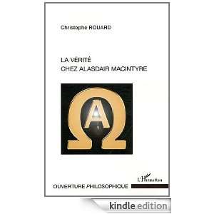 Verite Chez Alasdair Macintyre (Ouverture philosophique) (French 