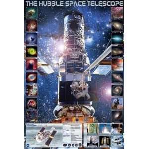  Hubble Space Telescope Poster: Home & Kitchen