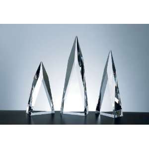    Optical Crystal Super Spire Obelisk Award   Large: Home & Kitchen