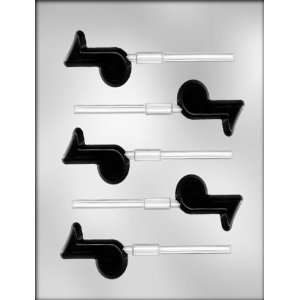 Inch Music Note Suckers Chocolate Candy Mold  