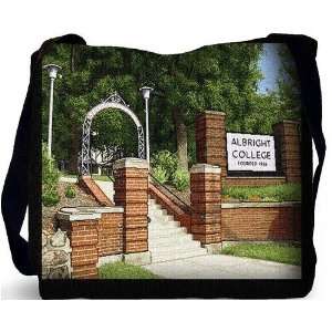  Albright College Gate Tote Bag   17 x 17 Tote Bag: Sports 