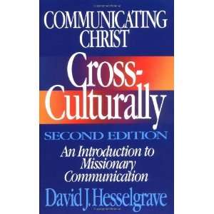   to Missionary Communication David J. (Author)Hesselgrave Books