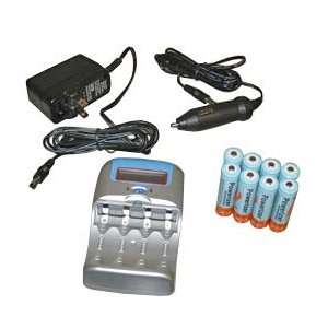  CH V2880 Super Fast Nimh Battery Charger with Car Lighter 