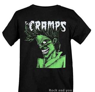 The Cramps Bad Music LP garage punk rock T Shirt S 2XL 3XL NWT 