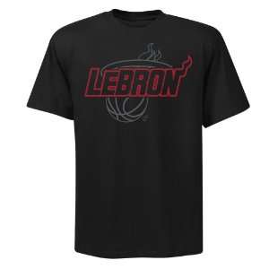 NBA Miami Heat Lebron James Notorious Jersey:  Sports 