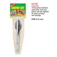 Coghlans Camping Chow Kit  Compact Fork/Knife/Spoon  