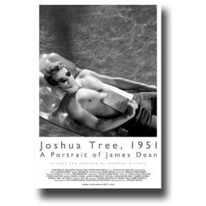 James Dean Poster   Movie Promo Flyer   11 X 17   Joshua Tree   1951 