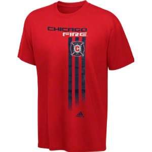   : Chicago Fire Youth Red adidas Clean Cut T Shirt: Sports & Outdoors