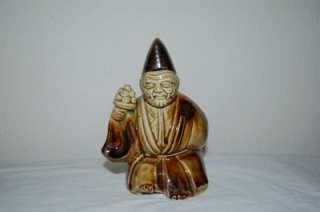 Vintage Japanese Pottery Figurine Japanese Shinto Priest http//www 