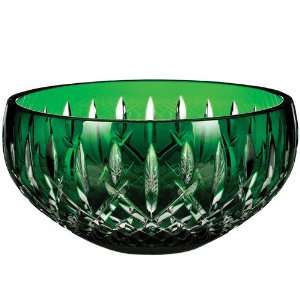Waterford Crystal Araglin Prestige Bowl Emerald Green 9